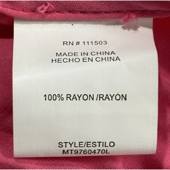 Love & Piece Women’s Size XL Sleeveless Halter Elastic Waist Top Pink - Picture 9 of 10